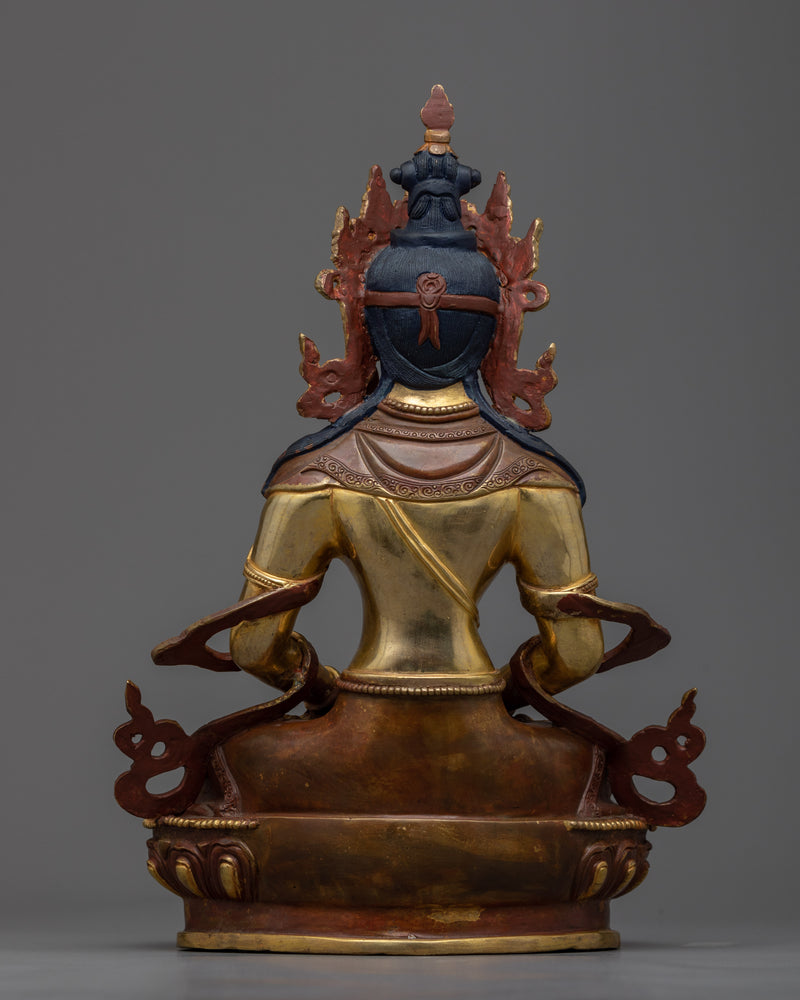 Amitayus 12.5 Inch Statue | Buddha of Infinite Life