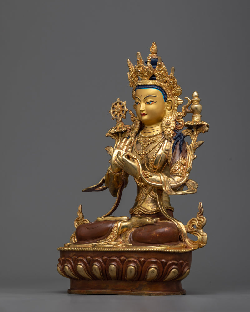 Maitreya Buddha Future Buddha Statue | Handmade in Nepal