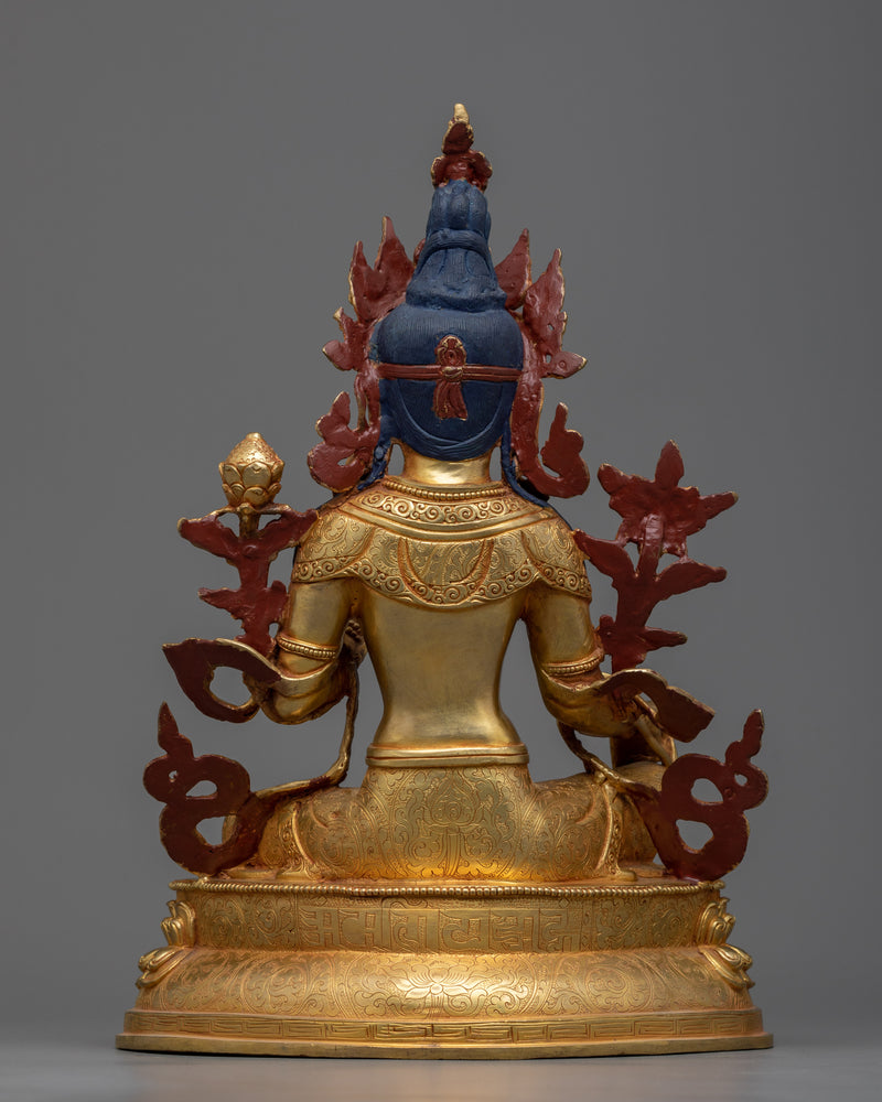 The Deity Green Tara Statue | Experience the Divine Embrace