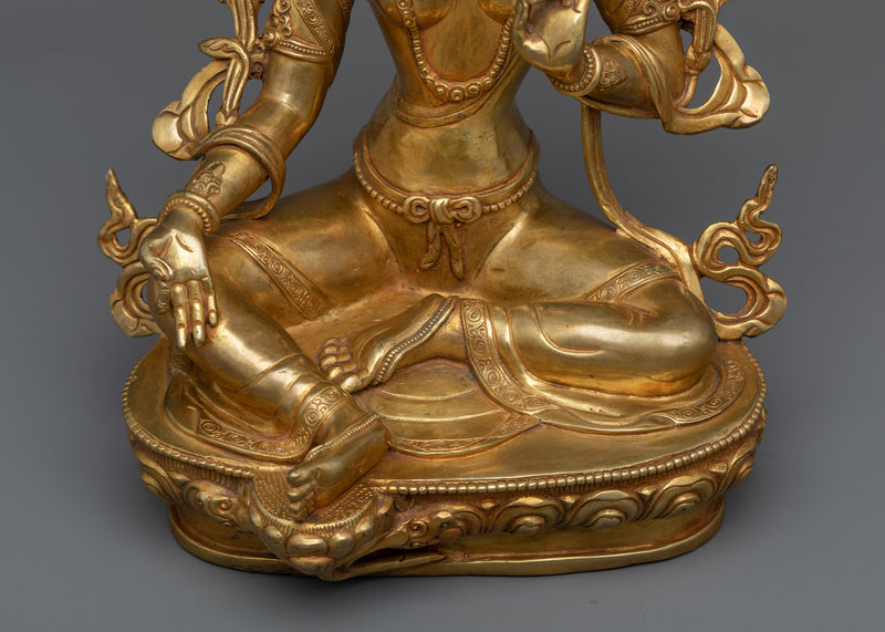 The Goddess Green Tara Statue | Welcome Harmony and Peace