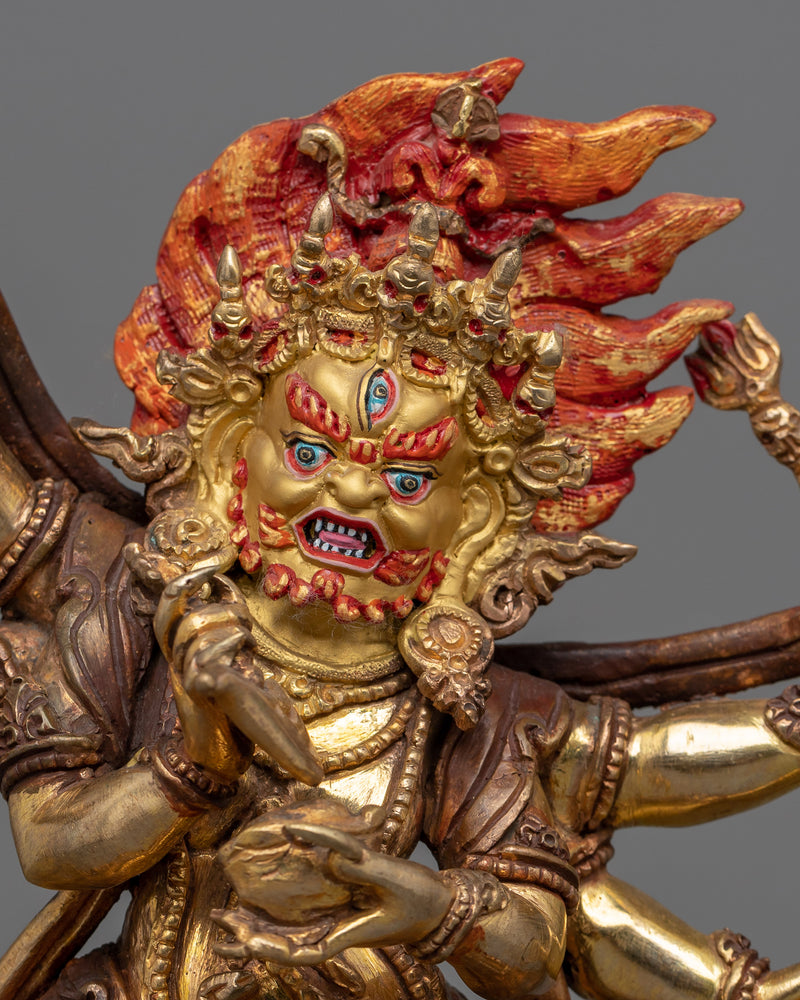 The Six-Armed Mahakala, a Symbol of Protection | Discover the Potent Energy