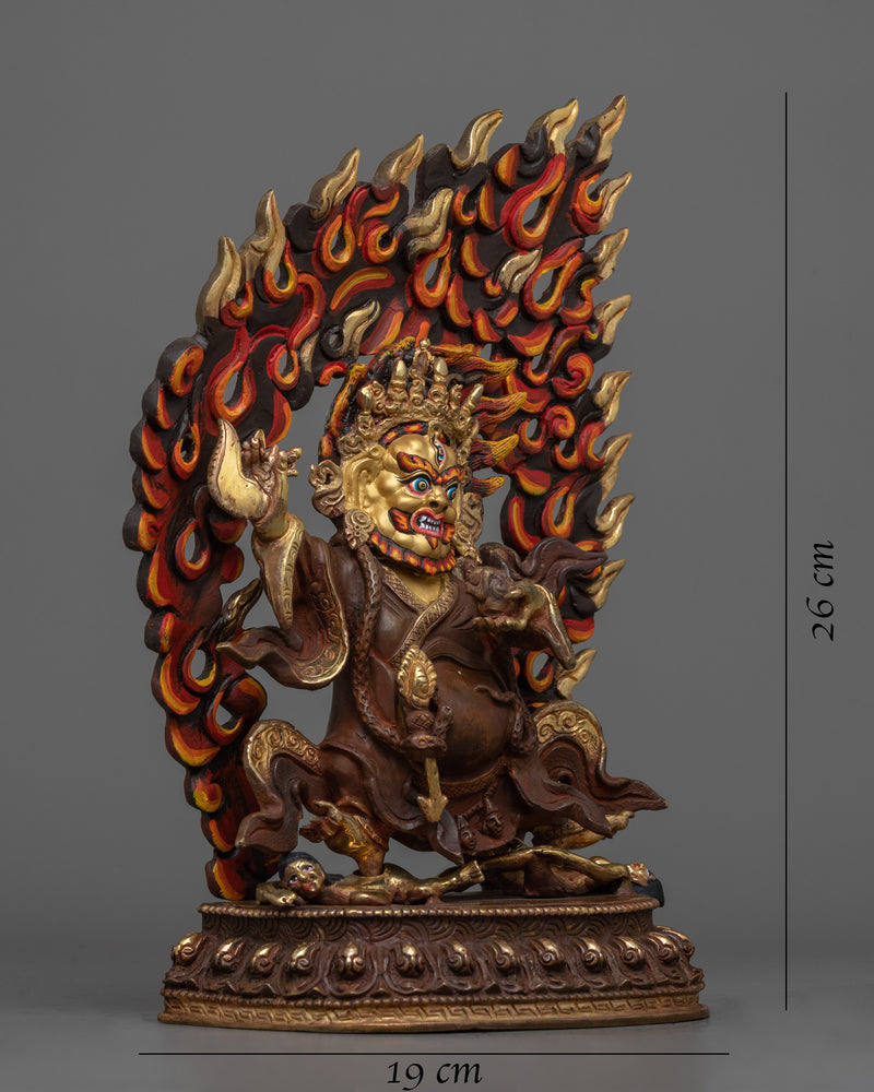 two-armed bernagchen mahakala dharma protector 