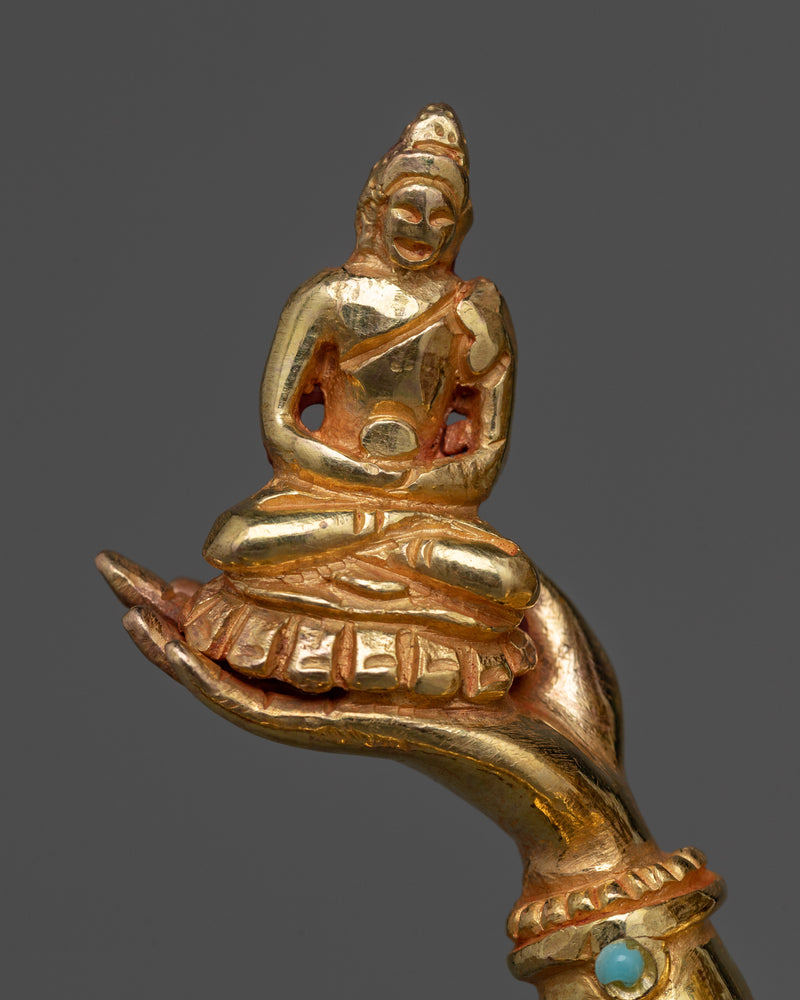 Uṣṇīṣa Vijaya Dhāraṇī Statue | Beacon of Longevity and Purification