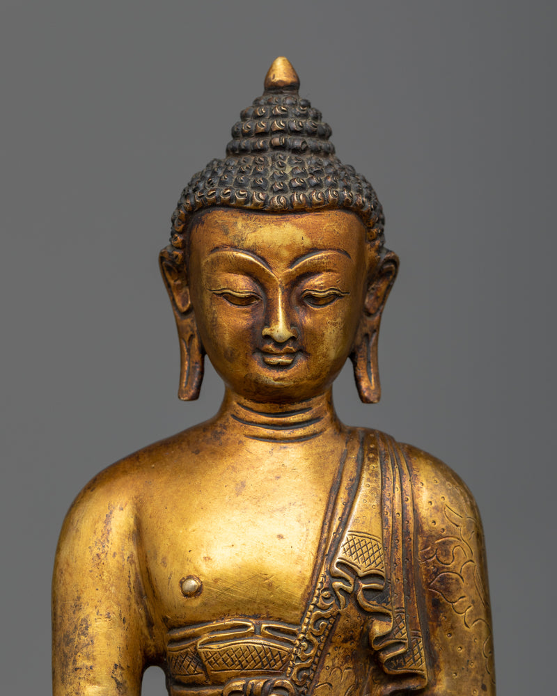 Antique Finish Medicine Buddha Statue | Healing Buddha in Buddhism