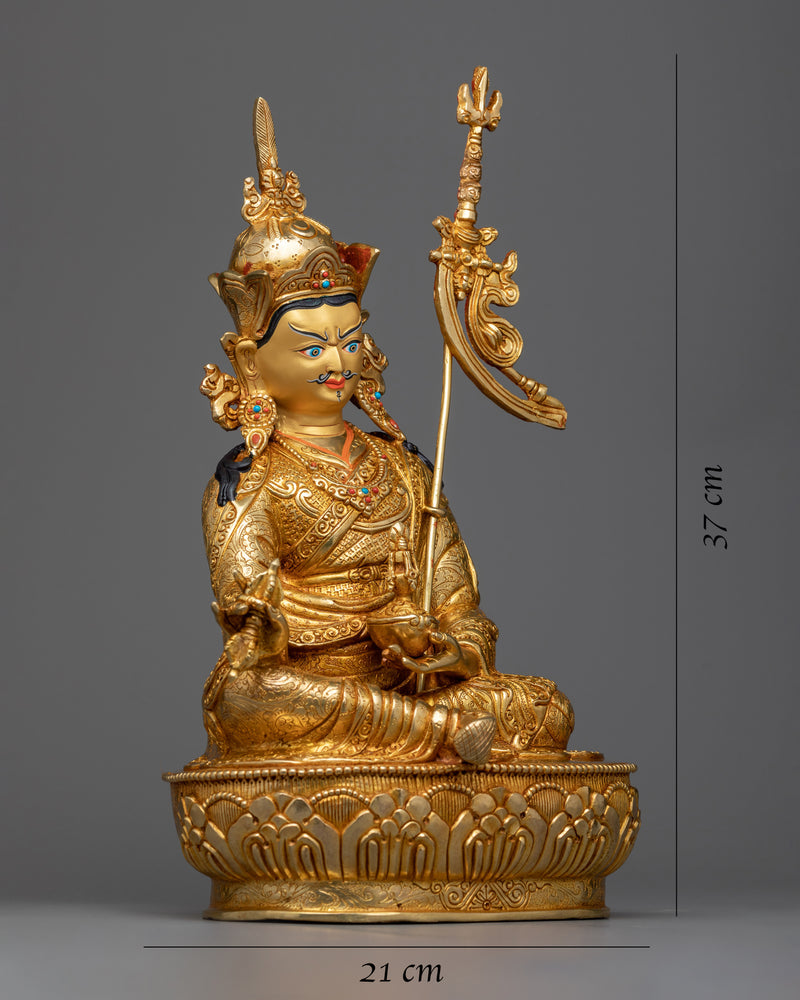 Guru Rinpoche 14.5 Inch Statue