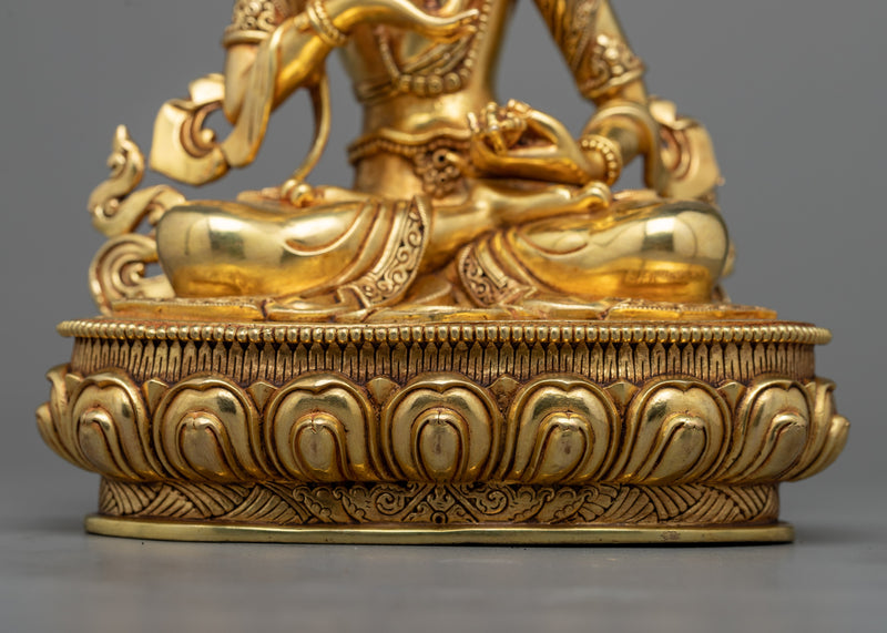 Vajrasattva Golden Statue | Handcrafted by Master Artists