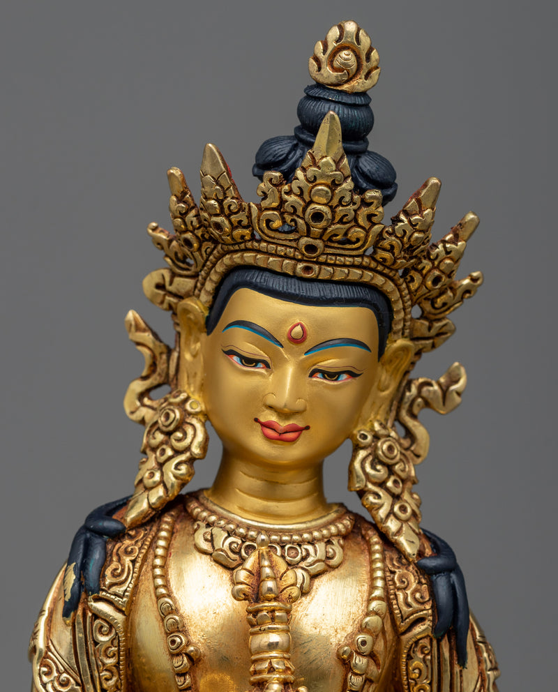 Vajrasattva Golden Statue | Handcrafted by Master Artists