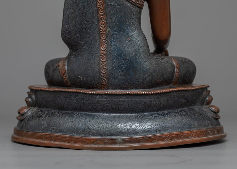 Buddha Shakyamuni Idol | Statue Handmade in Nepal