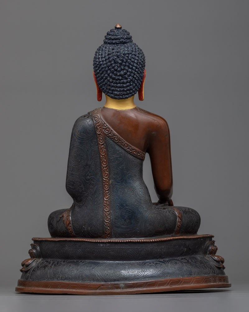 Buddha Shakyamuni Idol | Statue Handmade in Nepal