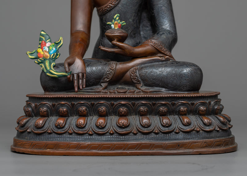 Medicine Buddha Healing Deity | Doctor of Buddhism Who cures Suffering