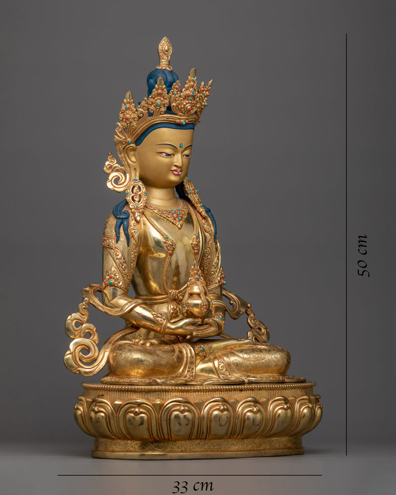 amitayus-buddha-golden-statue