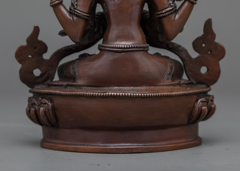 Unveil the Compassion of the Chenrezig Copper Statue | Your Window to a World of Serenity