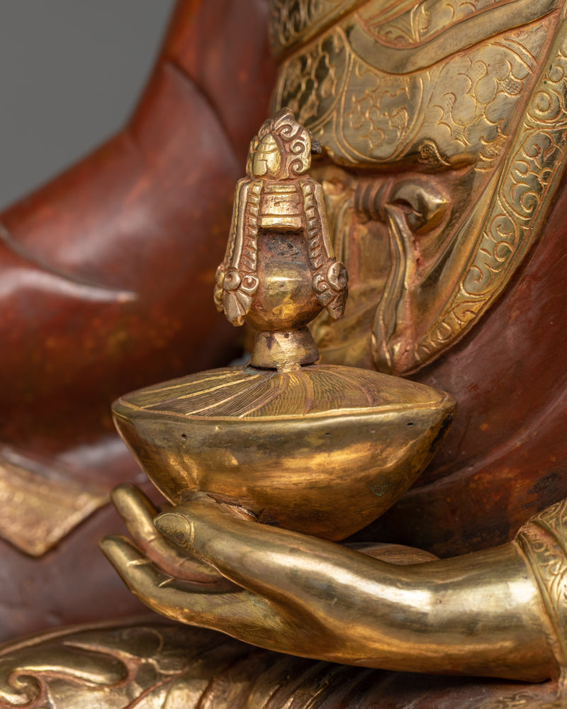 67cm Guru Rinpoche Statue | Handmade in Nepal by Master Artist