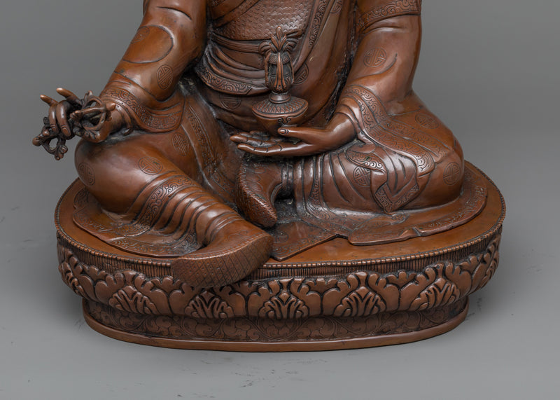 Guru Rinpoche Statue 20.8 Inches | Guru Padmasambhava Lotus Born Master