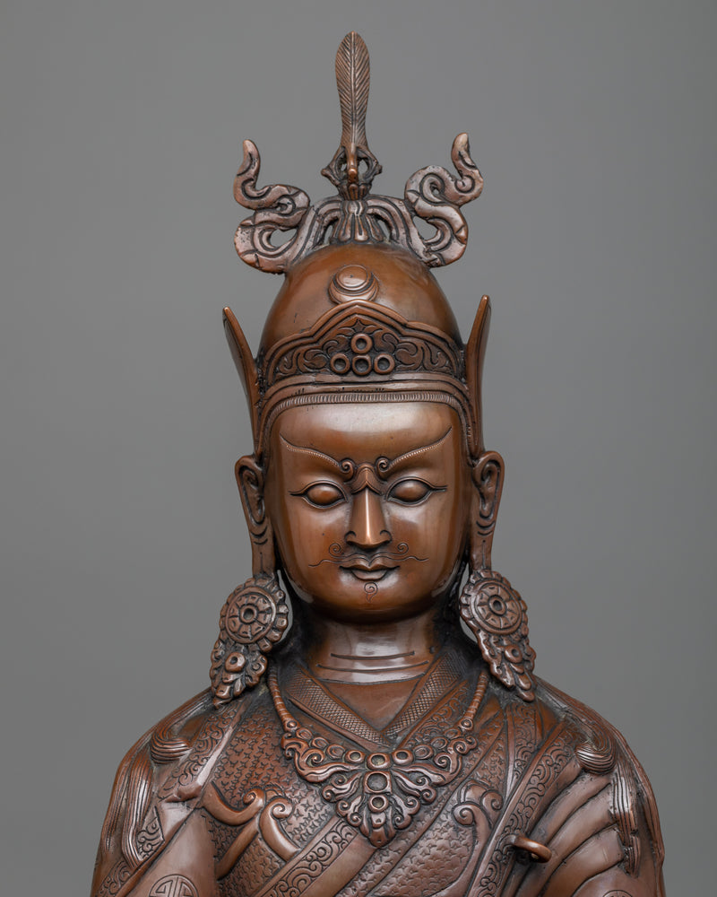 Guru Rinpoche Statue 20.8 Inches | Guru Padmasambhava Lotus Born Master