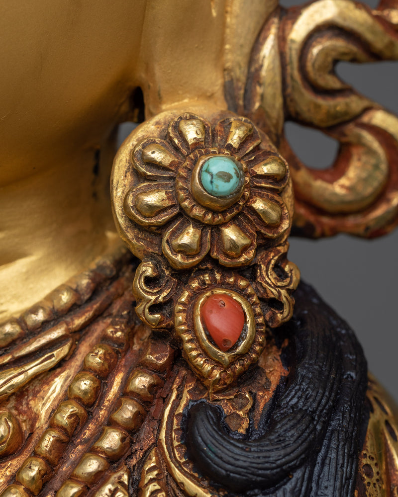 Chenrezig 12.5 Inches Statue | High-Quality Sculpture of Compassionate Deity