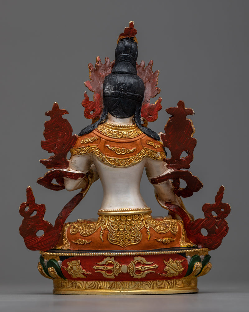 23cm White Tara Statue