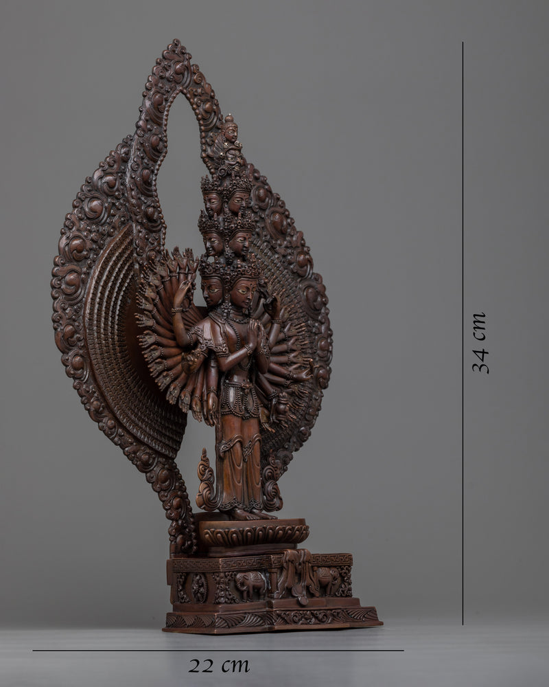 1000 Arm Chenrezig Sculpture