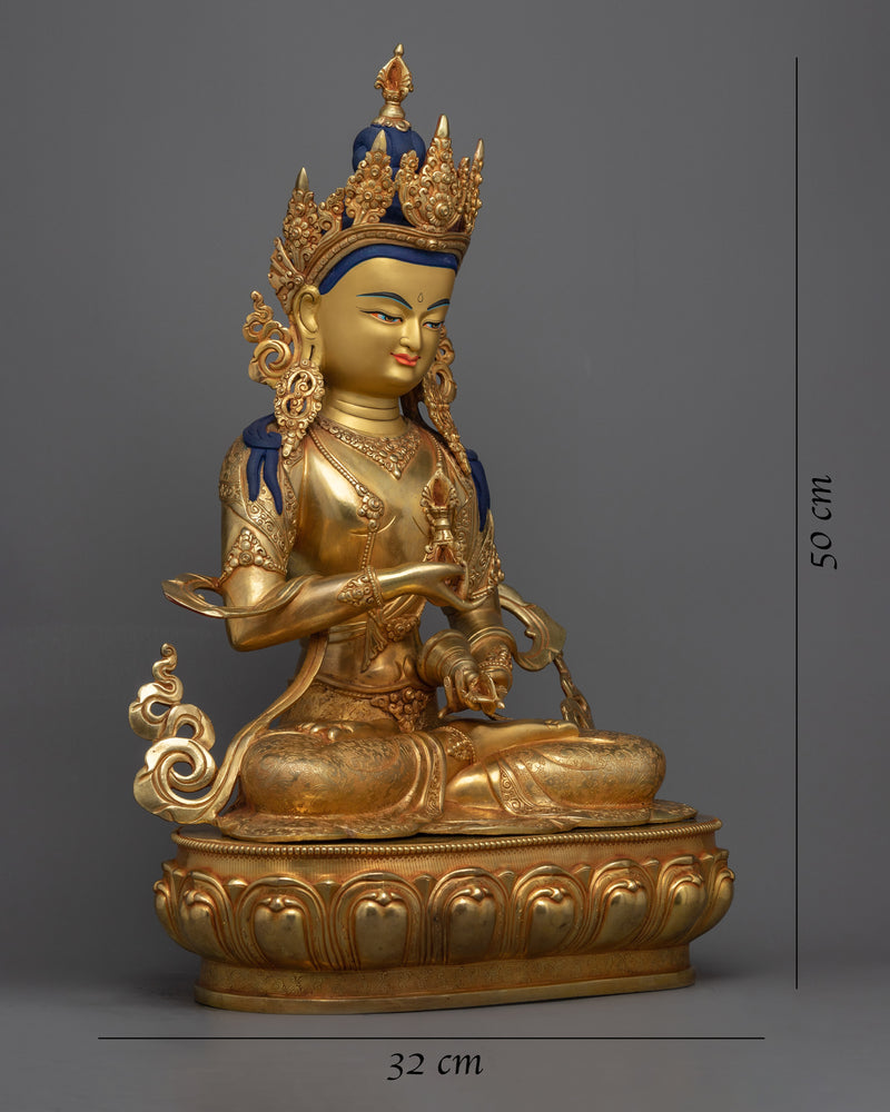 vajrasattva-golden-statue