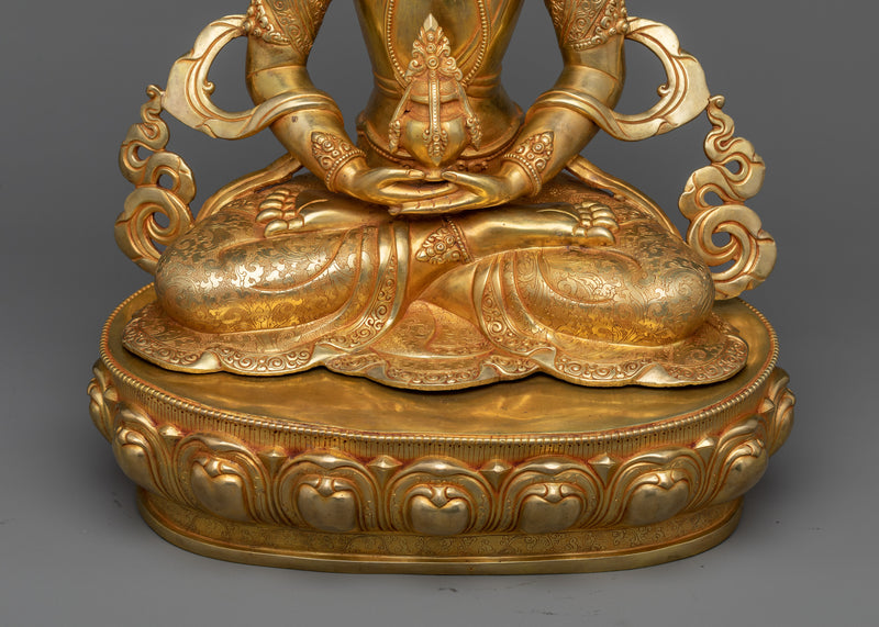 19.6" Amitayus Buddha Statue | Infinity Life Buddha