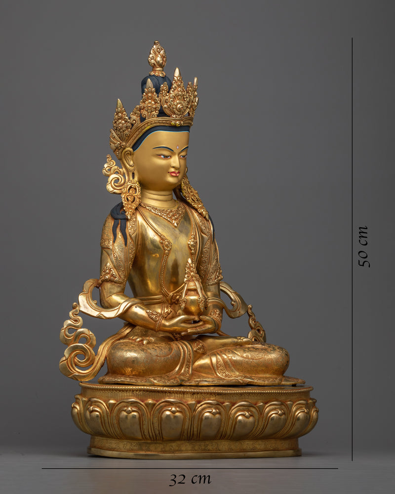 19.6" Amitayus Buddha Statue