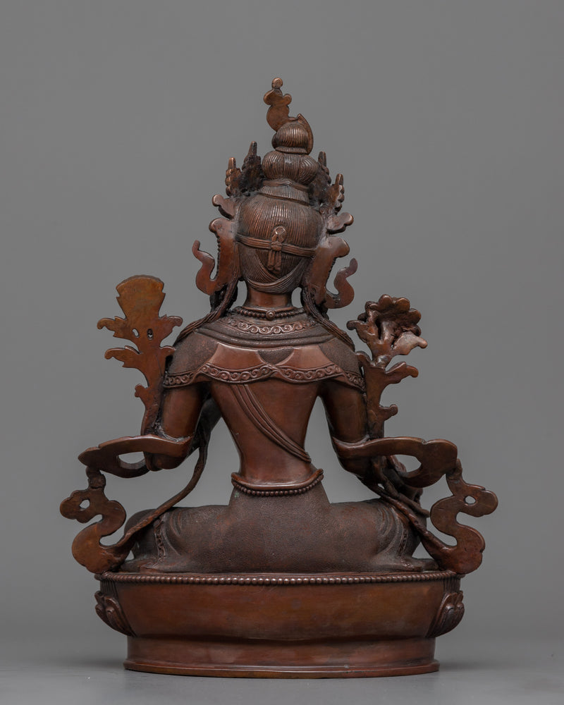 Statue to Celebrate Green Tara Day | Radiant Liberation