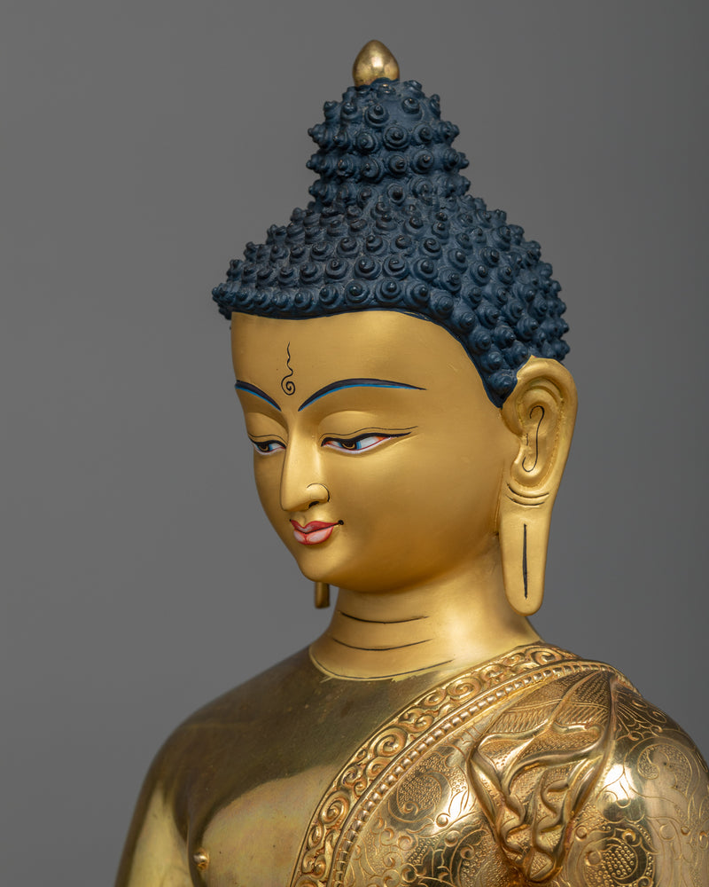 Buddha Shakyamuni on Throne Statue | Sublime Enlightenment