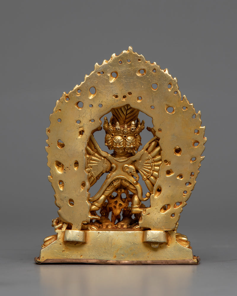 The Small Yamantaka | A Golden Beacon of Conquering Wisdom