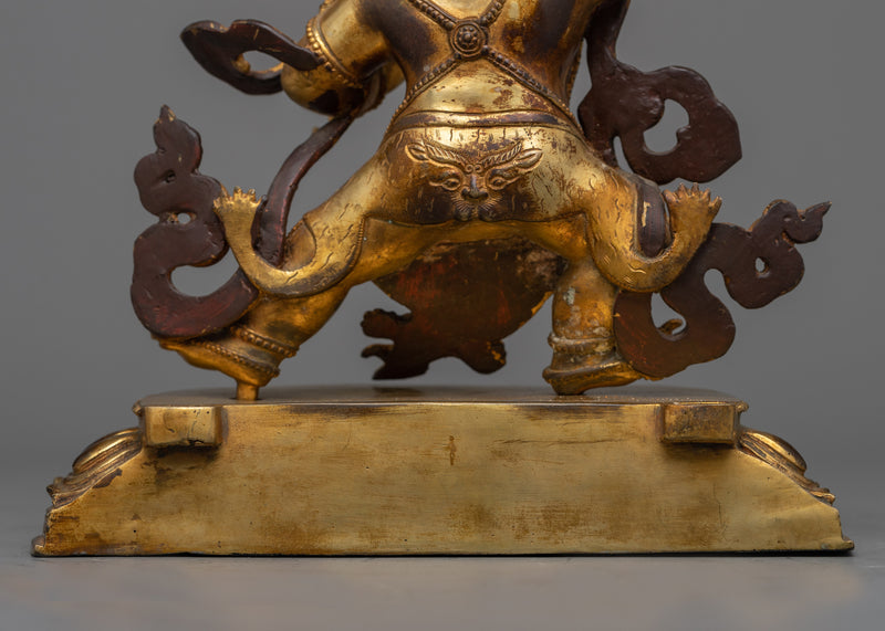 Antique Vajrapani Statue | A Timeless Guardian of the Sacred Teachings