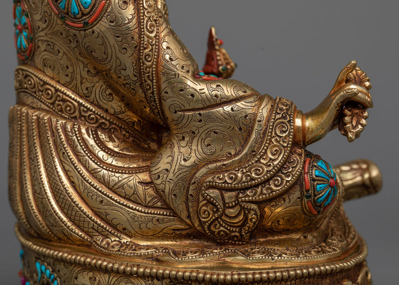 Guru Rinpoche Handmade Statue | Guru Padmasambhava, Lotus Born Master