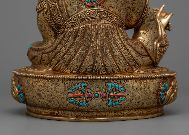 Guru Rinpoche Handmade Statue | Guru Padmasambhava, Lotus Born Master