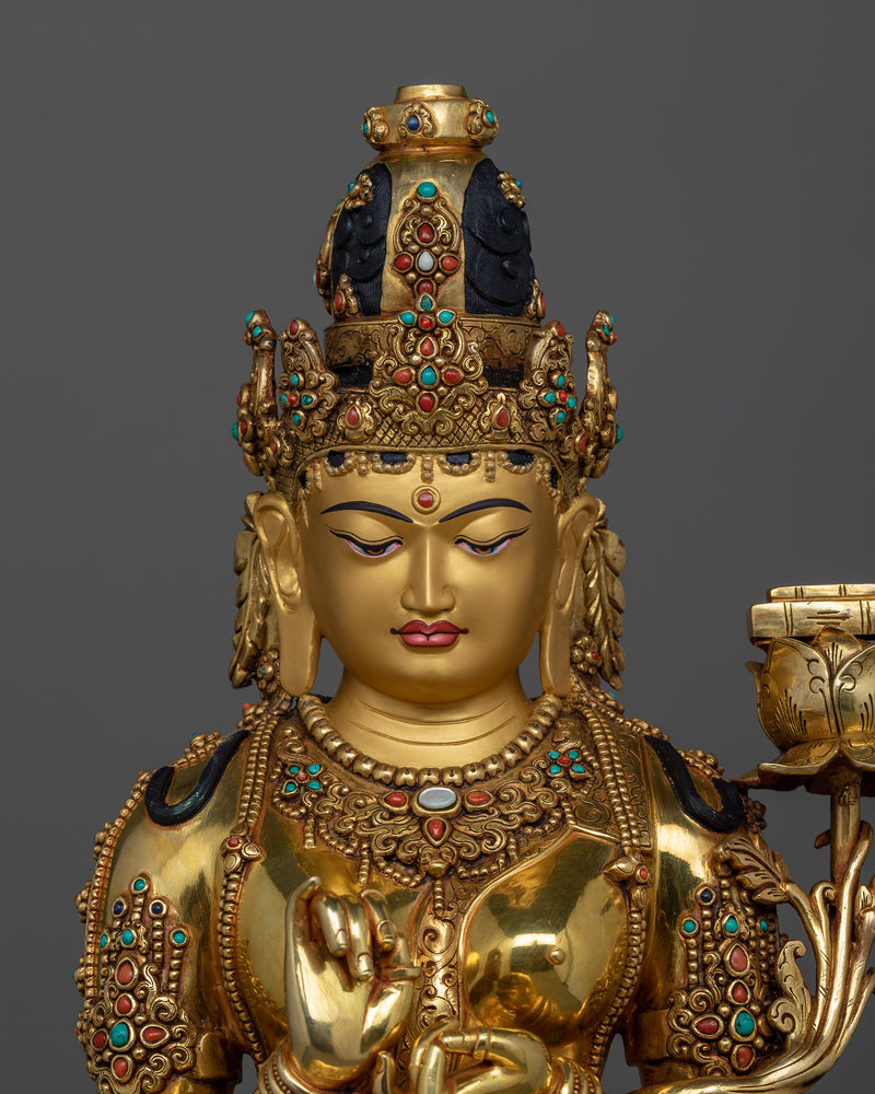 Prajna Paramita Statue | Premium Handmade Large Sculpture of Wisdom Deity