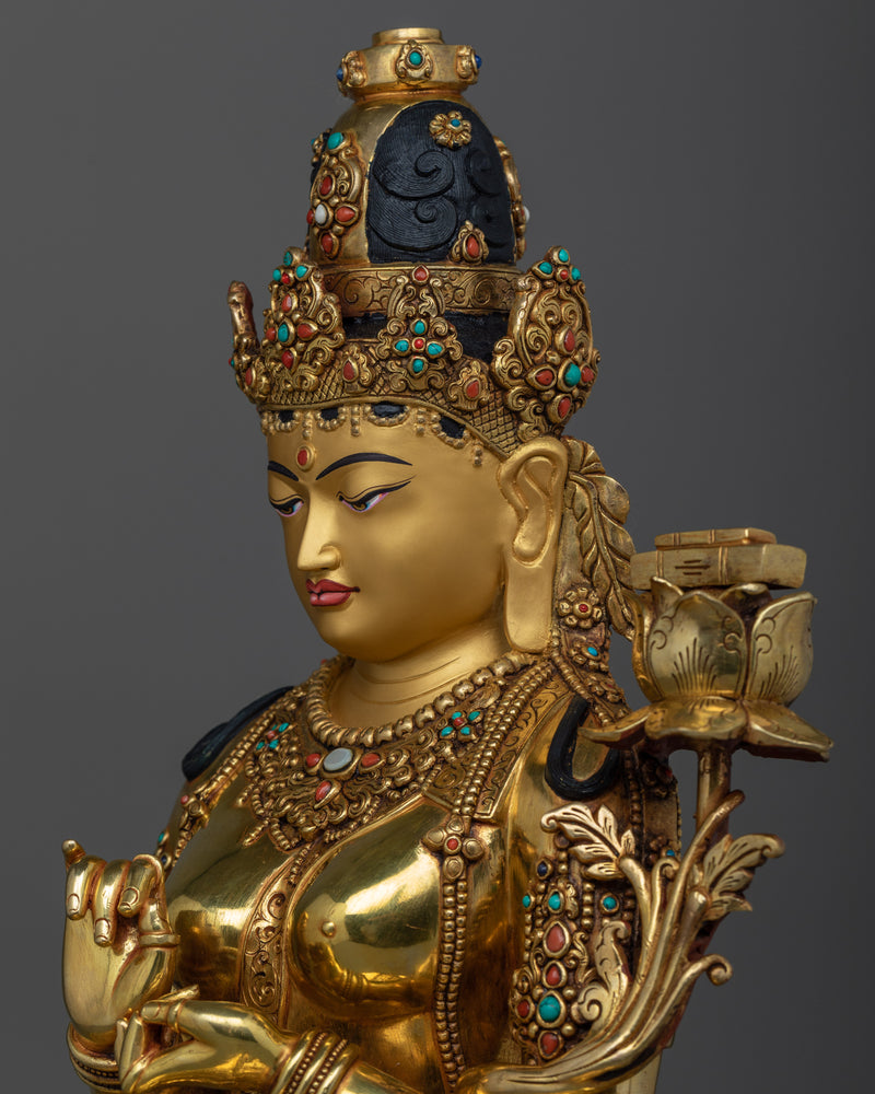 Prajna Paramita Statue | Premium Handmade Large Sculpture of Wisdom Deity