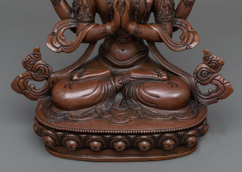 Serene Chenrezig Lokeshvara | The Embodiment of Compassion