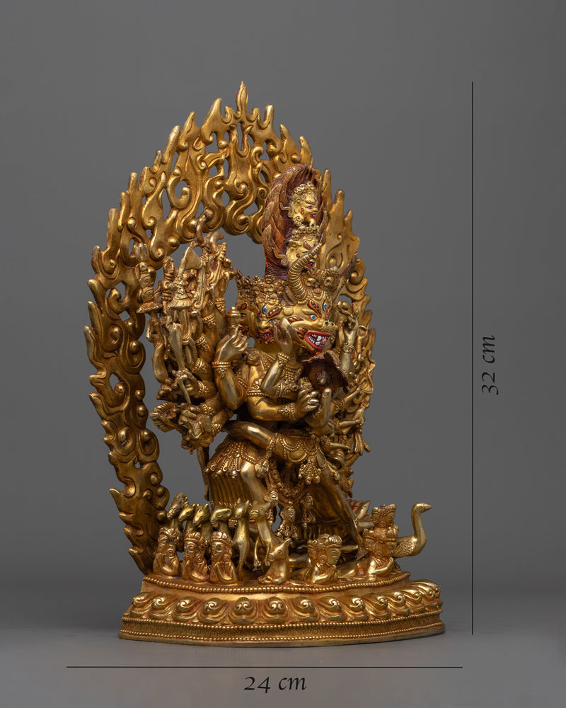 yamantaka-retreat statue