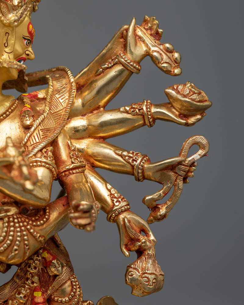 Yidam Chakrasambhara Statue | Embrace the Cosmic Dance