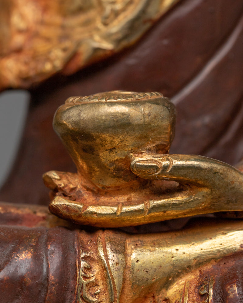 Shakyamuni Buddha Gold Face Statue | Founder of Buddhism