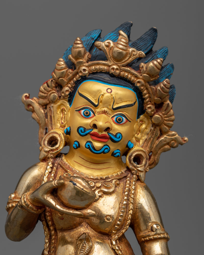 Black Jambhala Statue | God of Wealth and Prosperity