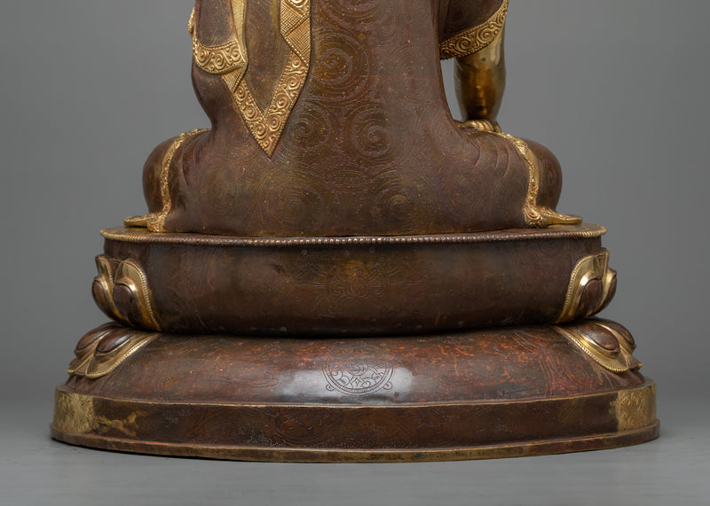 Shakyamuni Buddha Statue Meaning | Handmade 23.6 Inches Sculpture