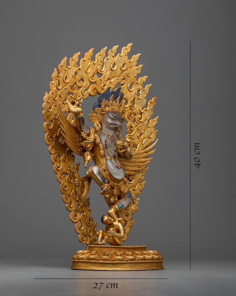 Garuda Crystal Statue