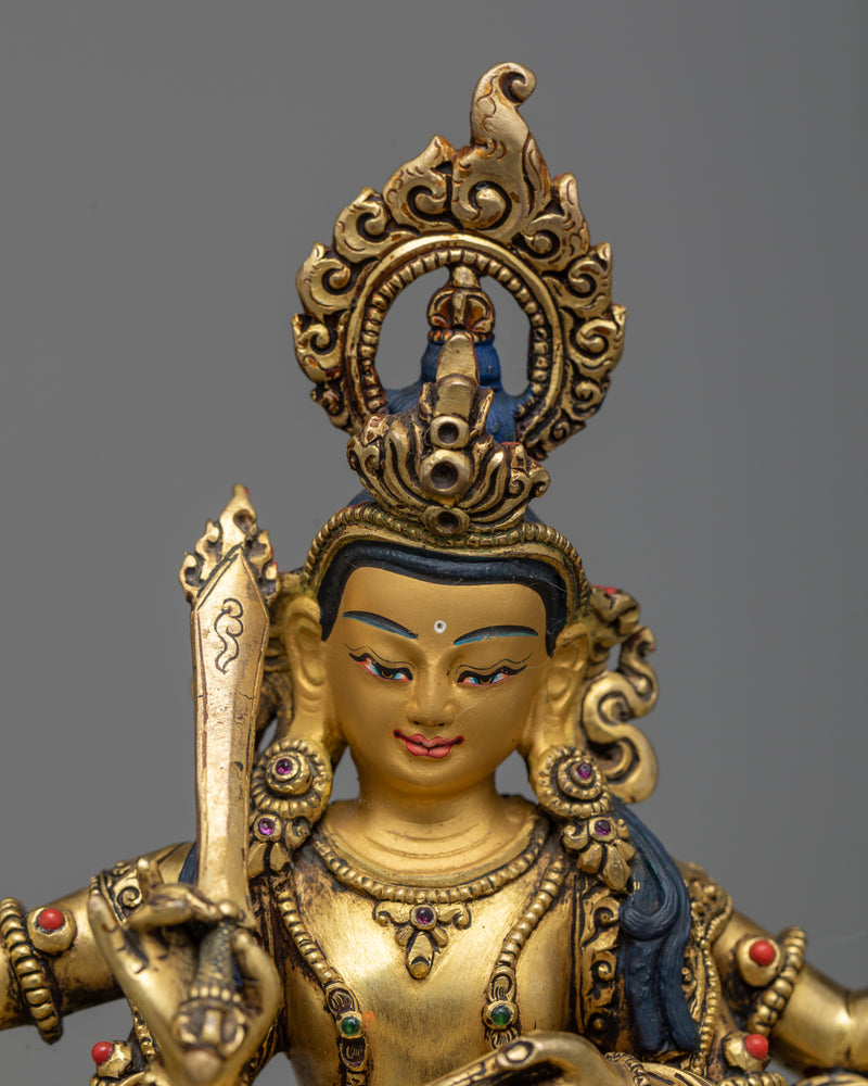 maha manjushri statue 