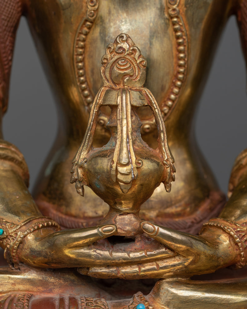 Statue for Amitayus Long Life Practice | Eternal Life and Wisdom