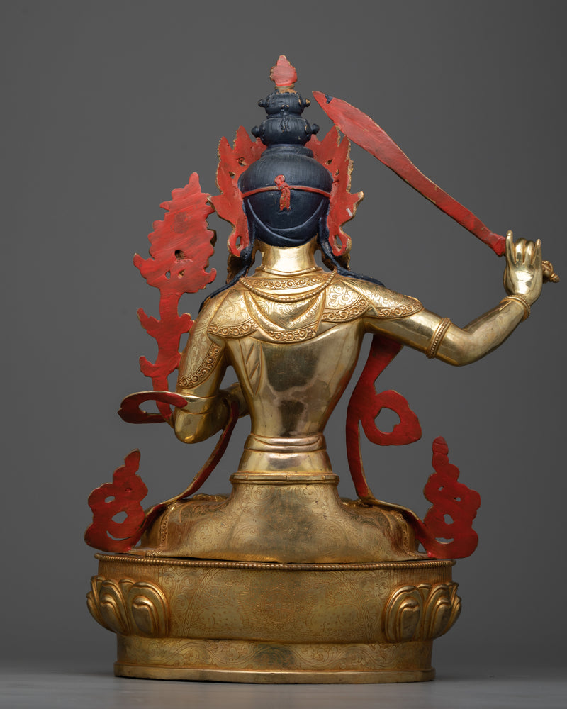 Statue of Manjushri Bodhisattva of Wisdom | Embark on a Journey of Enlightenment