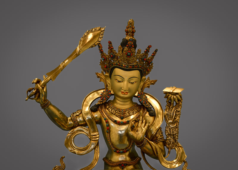 Manjushri A Wisdom Deity | Embrace Enlightenment and Insight