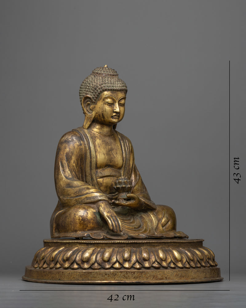 Gautama Buddha Antique Finish