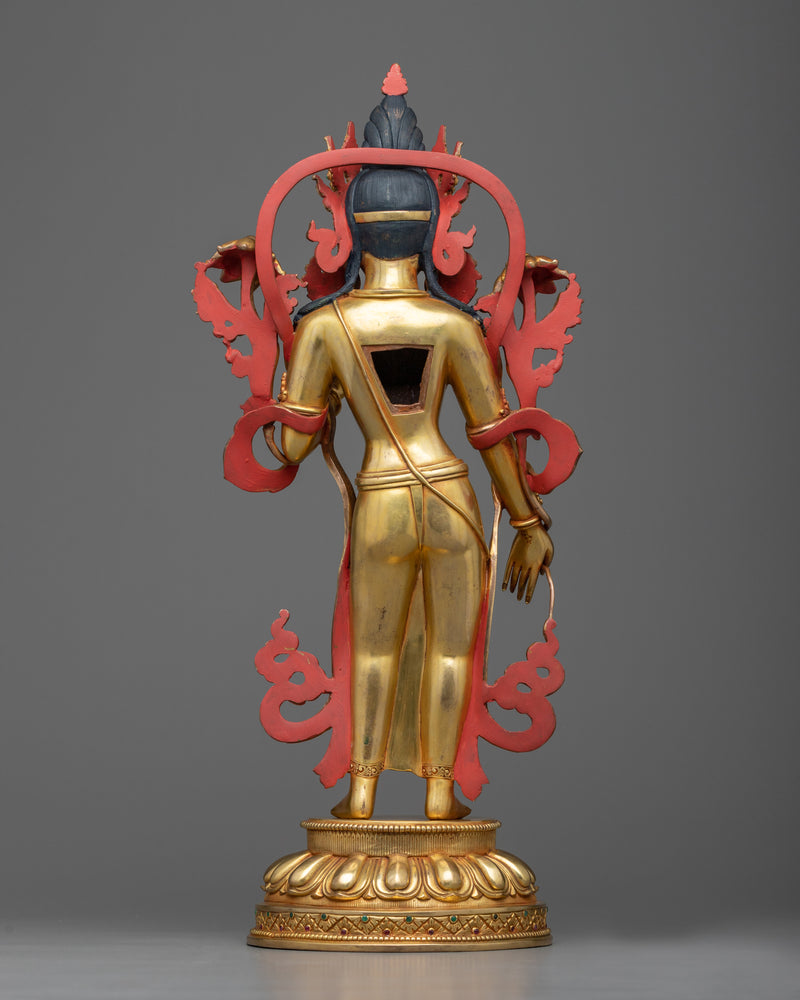 Standing Chenrezig 44cm Statue