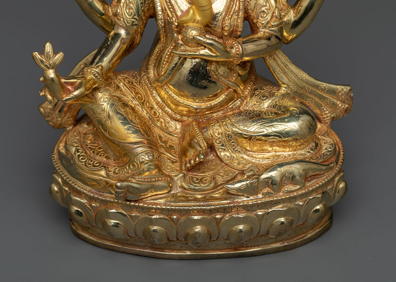 Ganesh Statue | Handmade in Traditional Himalayan Art of Nepal