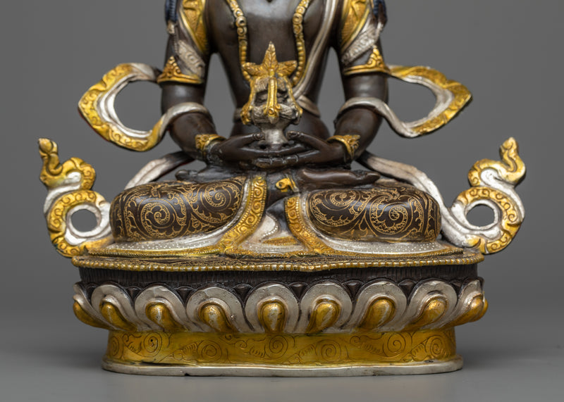 Beautiful Amitayus Hand-crafted Statue | Buddha of Infinite Life