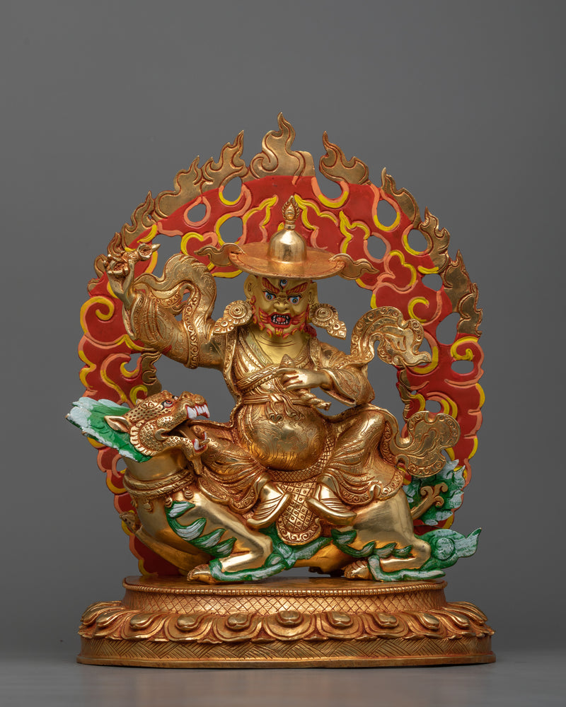 Ekajati, Dorje Legpa, and Rahula Set Statue | The Triumvirate Protectors