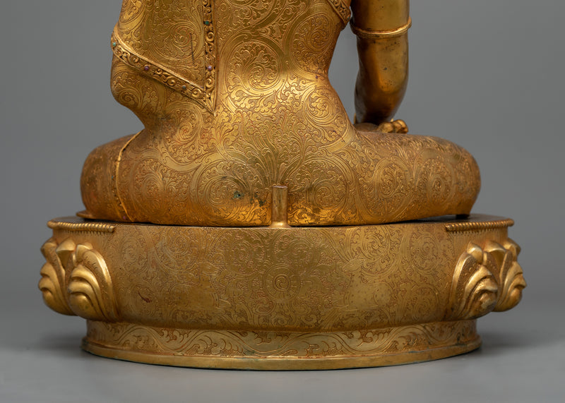 Statue for Practicing Mantra of Buddha Shakyamuni | The Enlightened Beacon